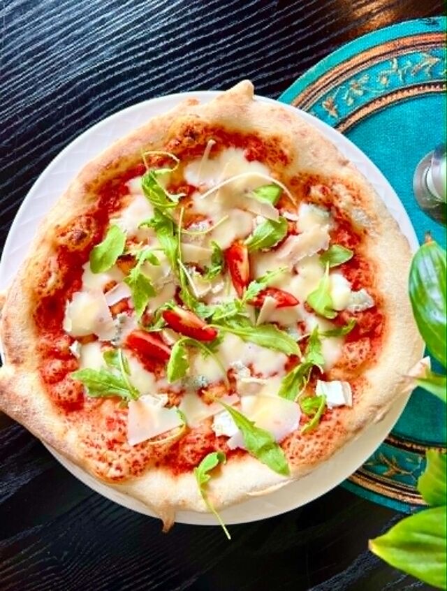 Négysajtos nápolyi pizza 32cm