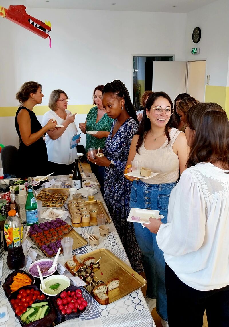 Buffet cocktail déjeunatoire, Salon-de-Provence, septembre 2024