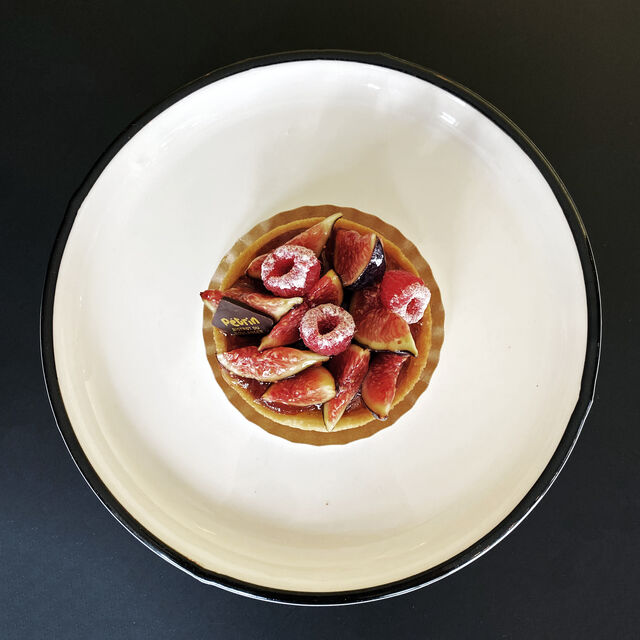 Tartelette figue & framboise