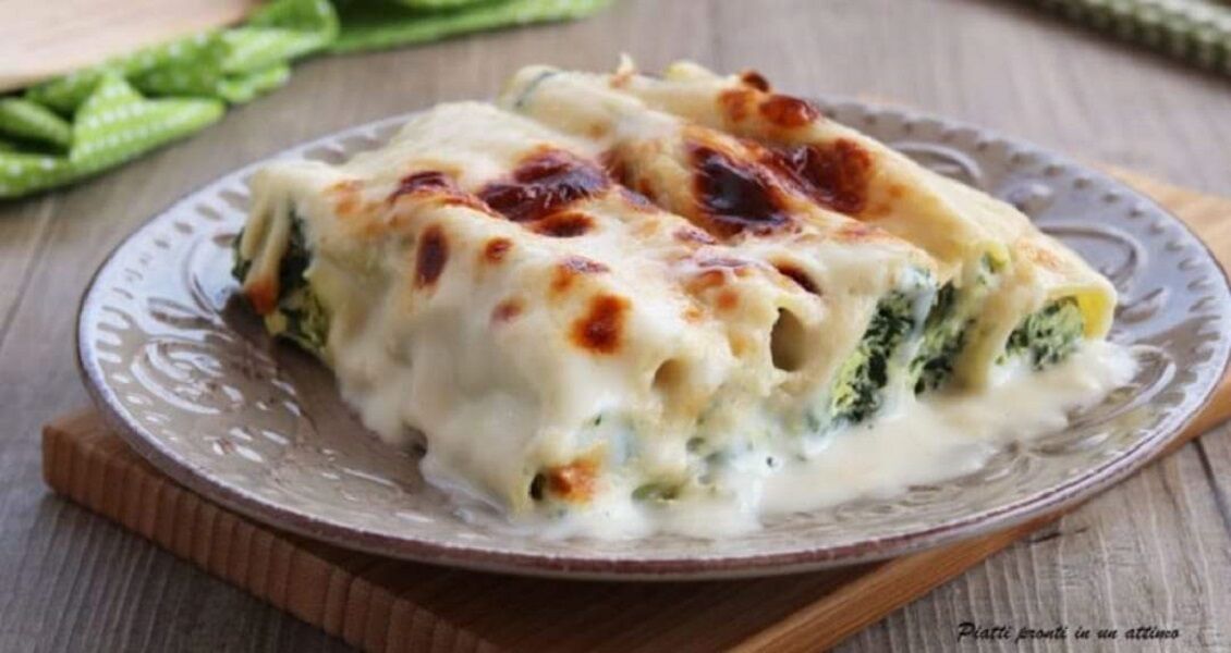 cannelloni ricotta épinard