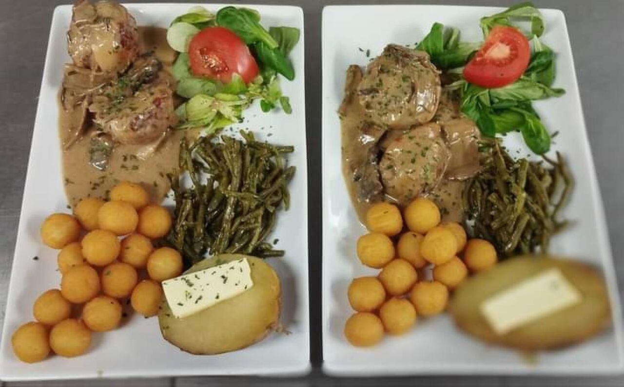 Paupiette de veau forestière
