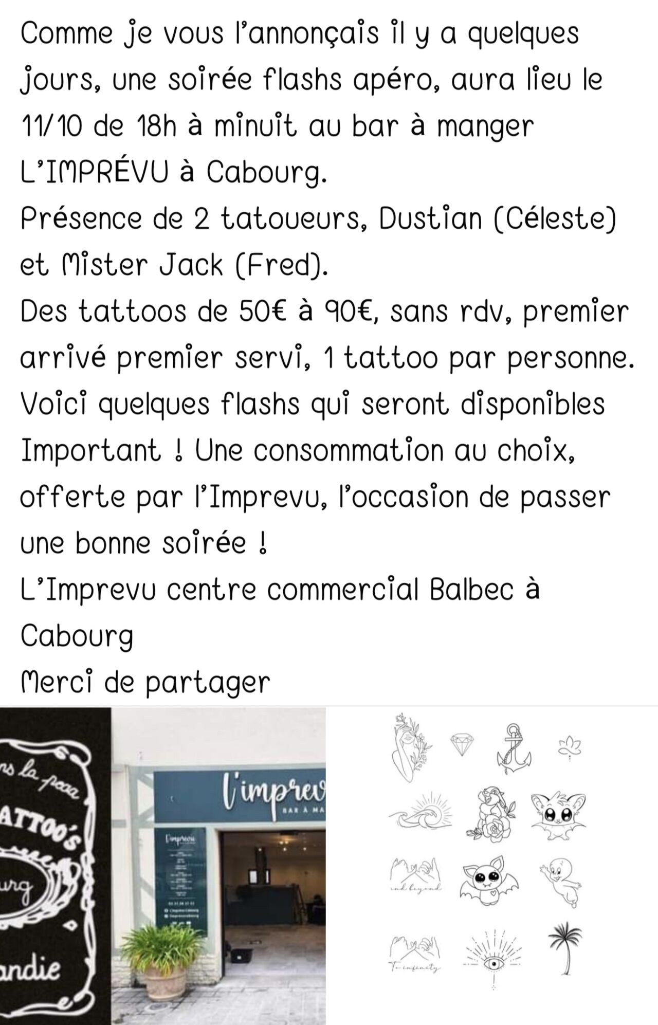 SOIREE TATOUAGES