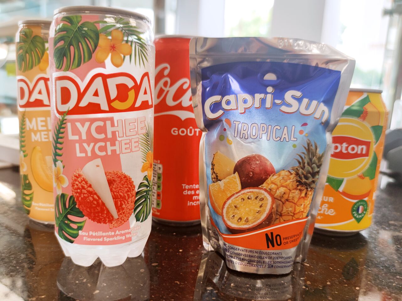 Boissons
Fraiches
1,20€, 1,50€ ou 2,00€