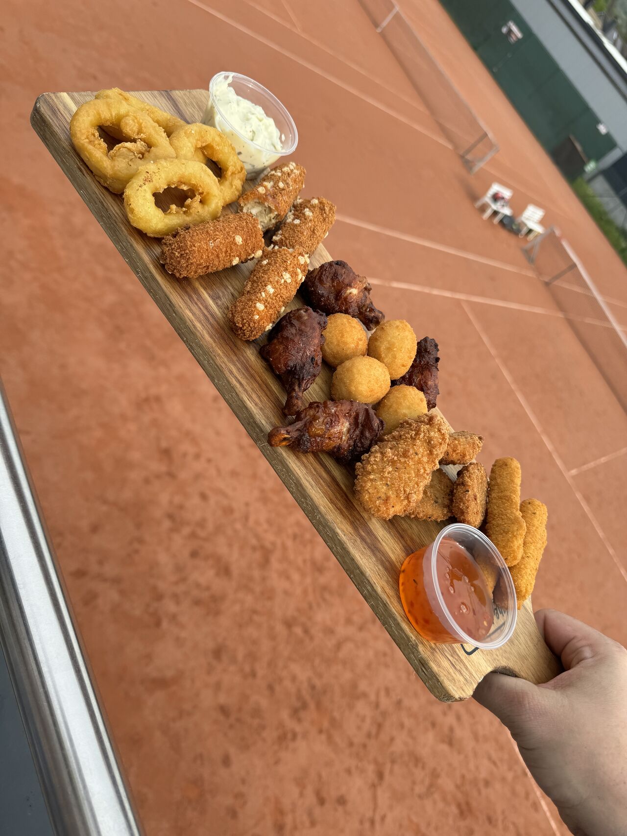 Planche apéritive chaude 