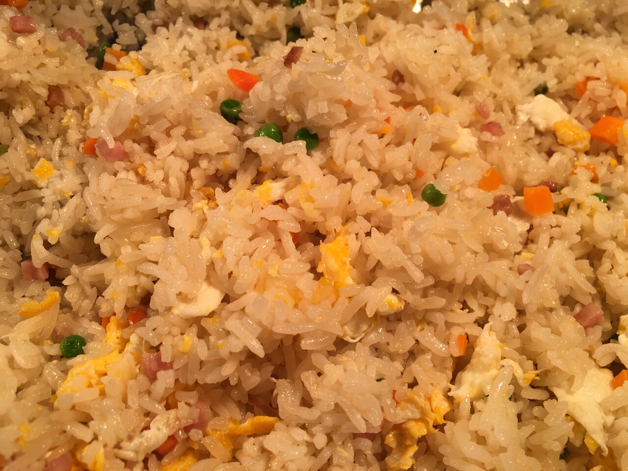 Riz cantonnais sans viande 