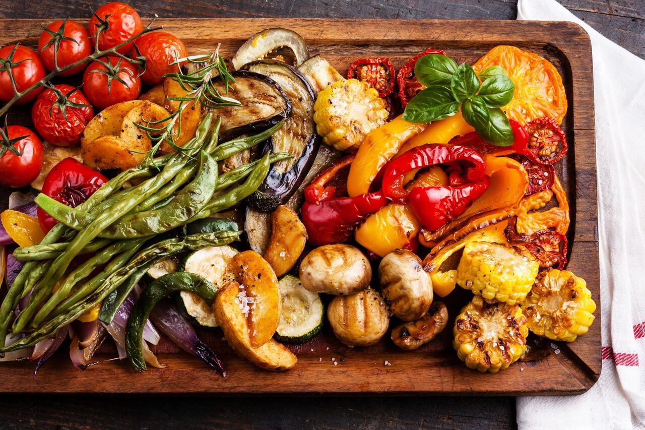 Овощи на гриле