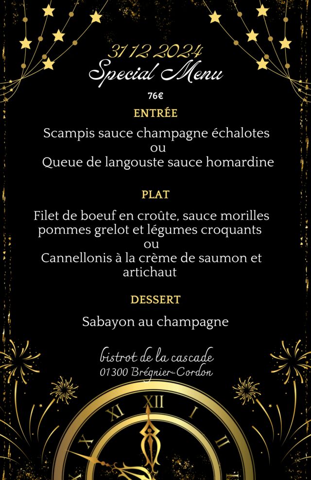 Menu 31/12/2024
