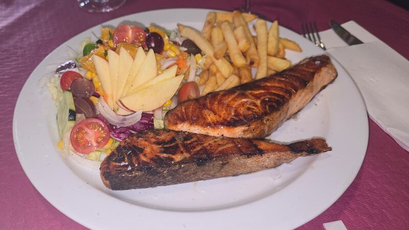 Salmón a la barbacoa