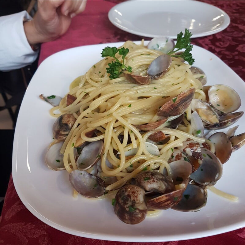Spaghetti con Vongole 