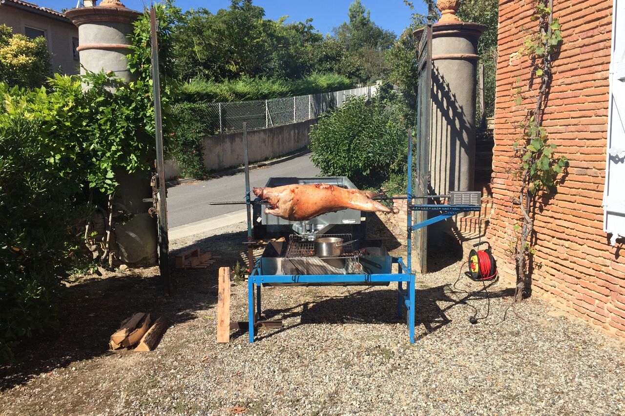 Une rôtisserie à votre disposition