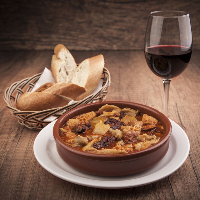 Callos madrileños en cazuela.