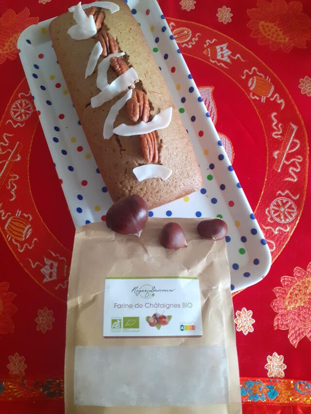 Cake farines sarrasin châtaigne 