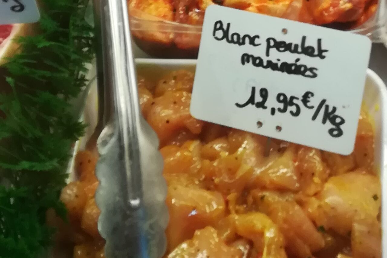 Des préparations marinés et épicés à cuire