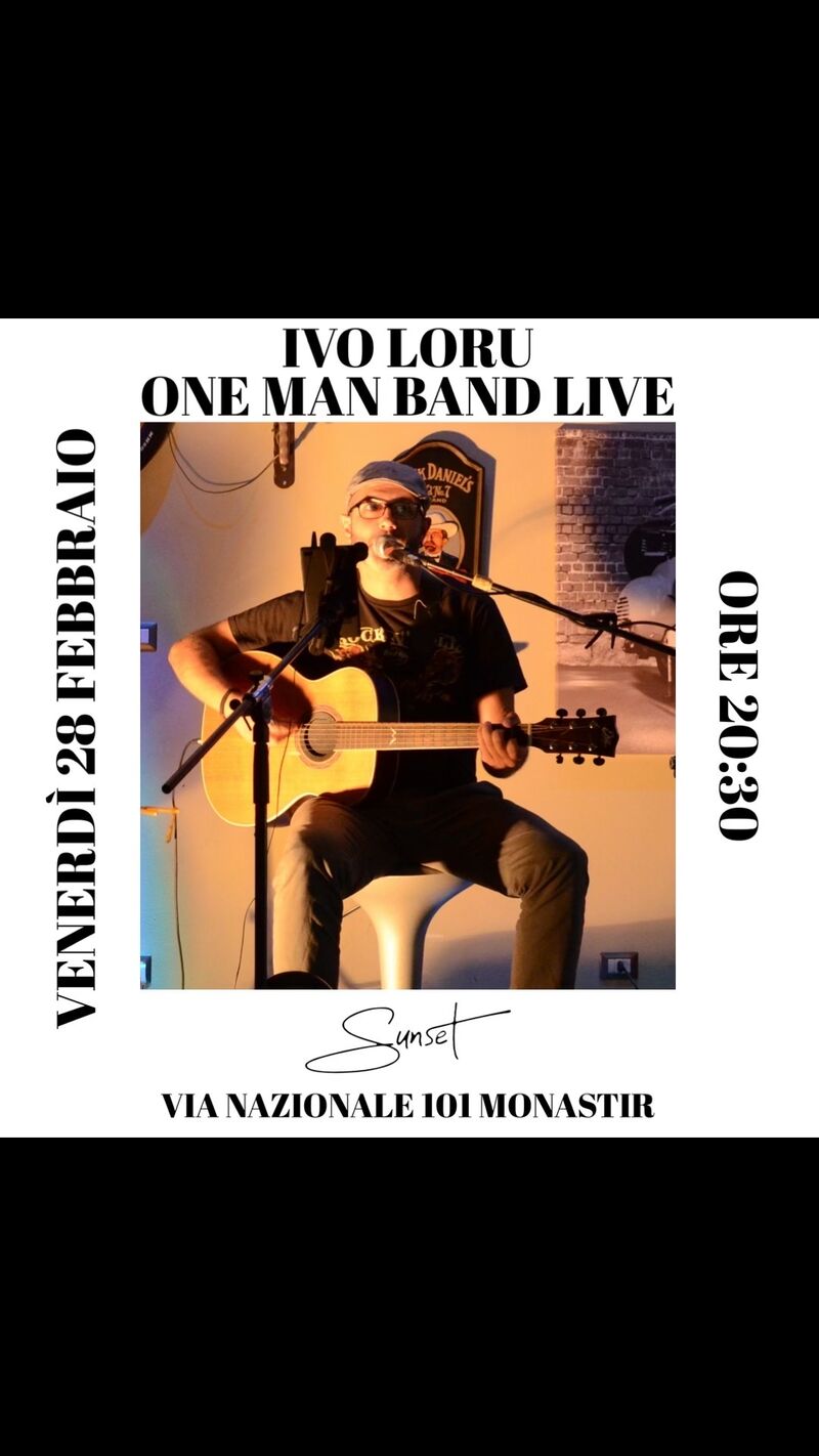 Ivo Loru one man live show