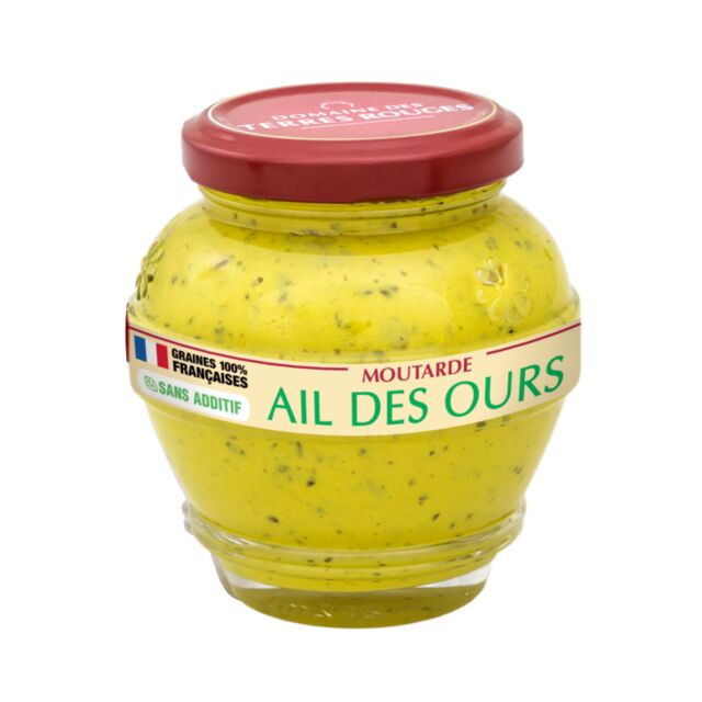 Moutarde Ail des Ours - 55gr - 2,48€ - 200gr - 3,82€