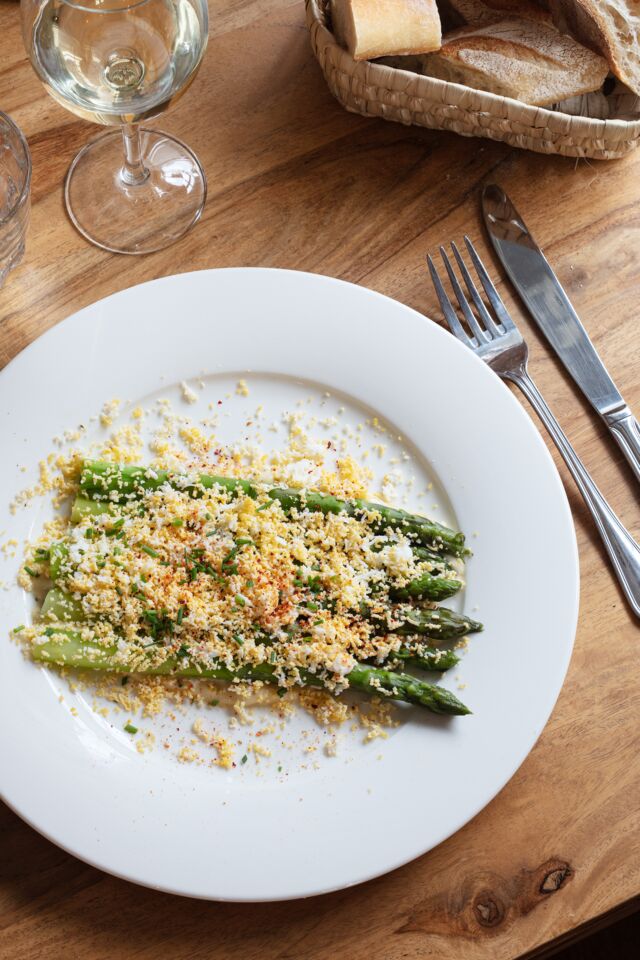 Asperges des Landes mimosa