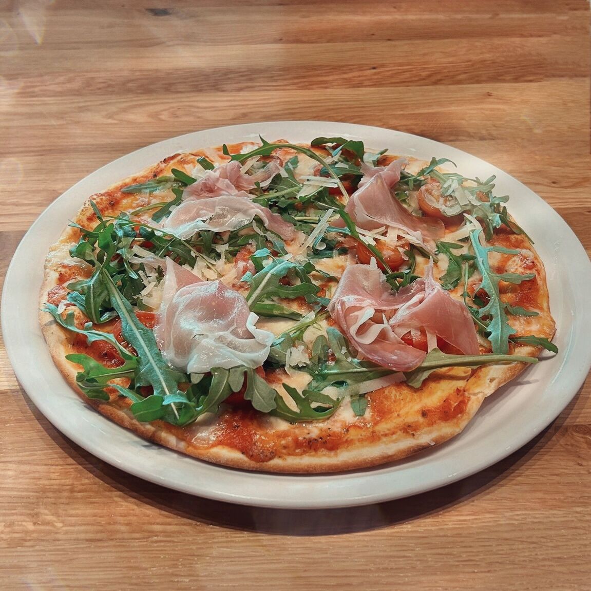 Pizza Italia mit Prosciutto di Parma