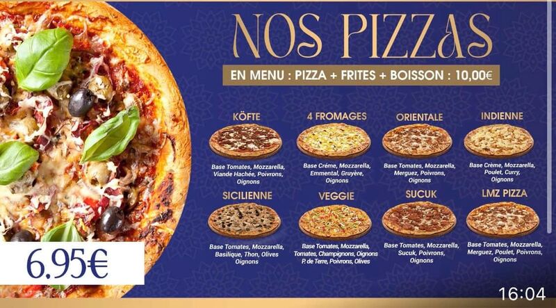 NOS PIZZAS