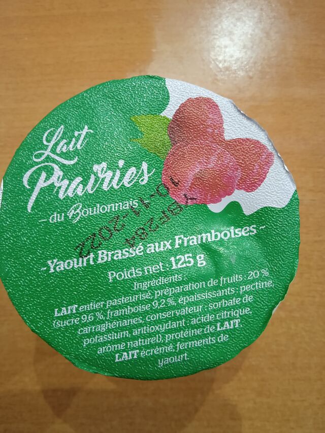 Yahourt framboise 0.99€