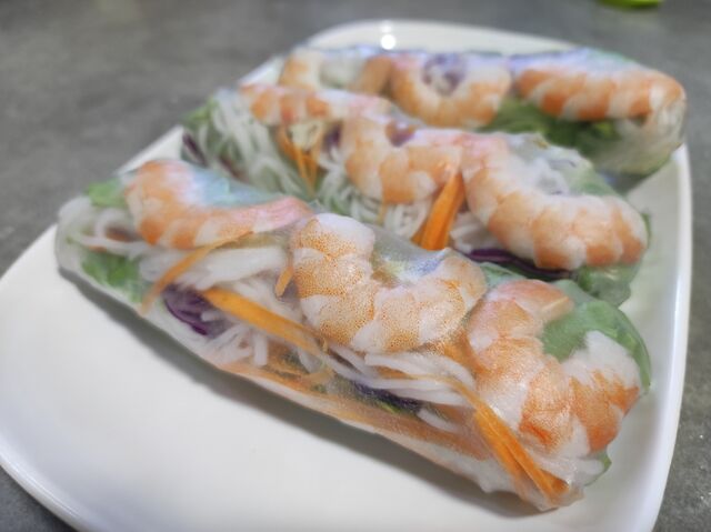 Rouleaux De Printemps - ป่อเปี๊ยะสด(สลัดโรล)