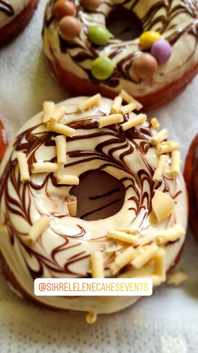 Donuts au chocolat