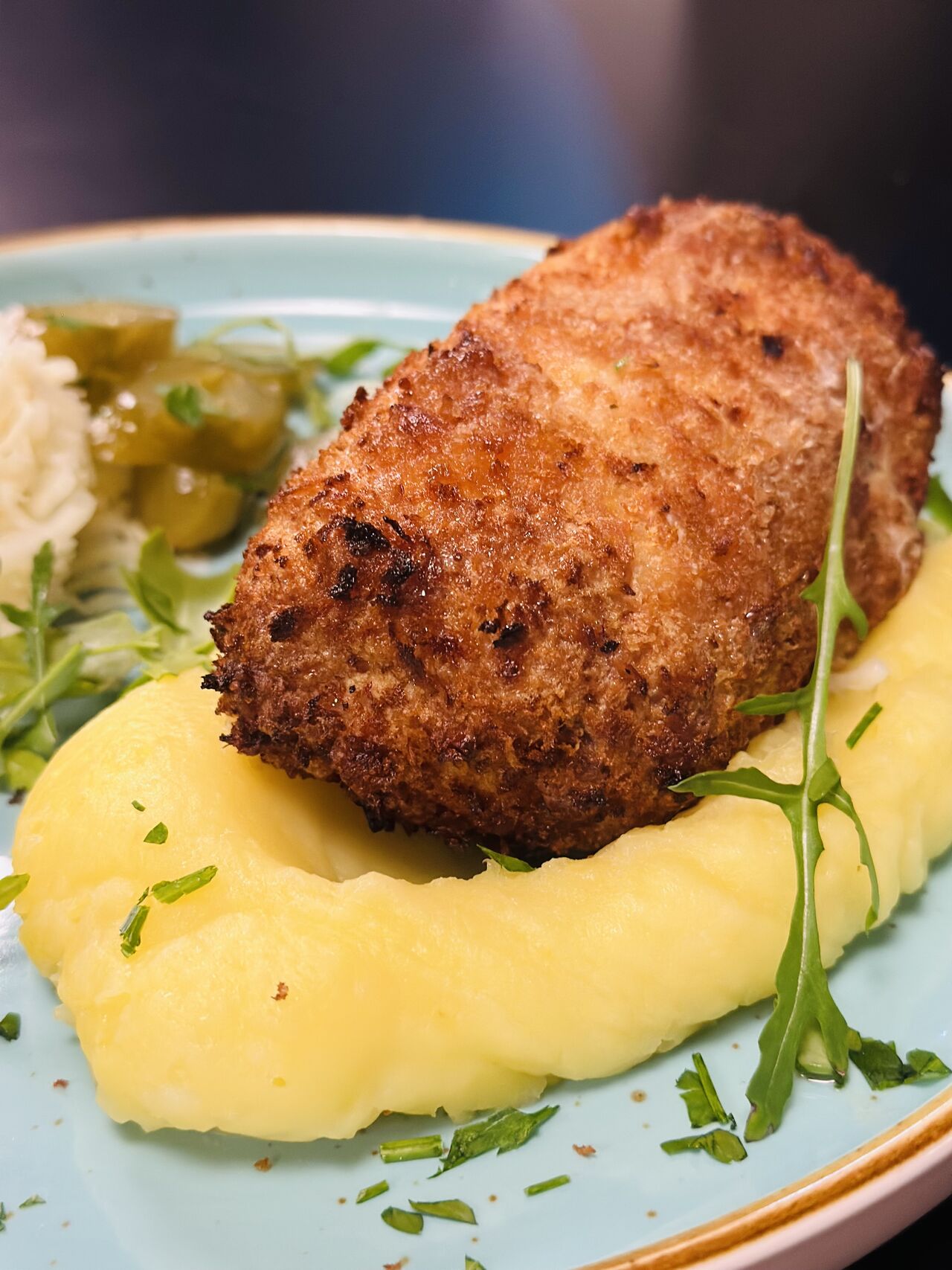 Hähnchenkotelett nach Kiew Art