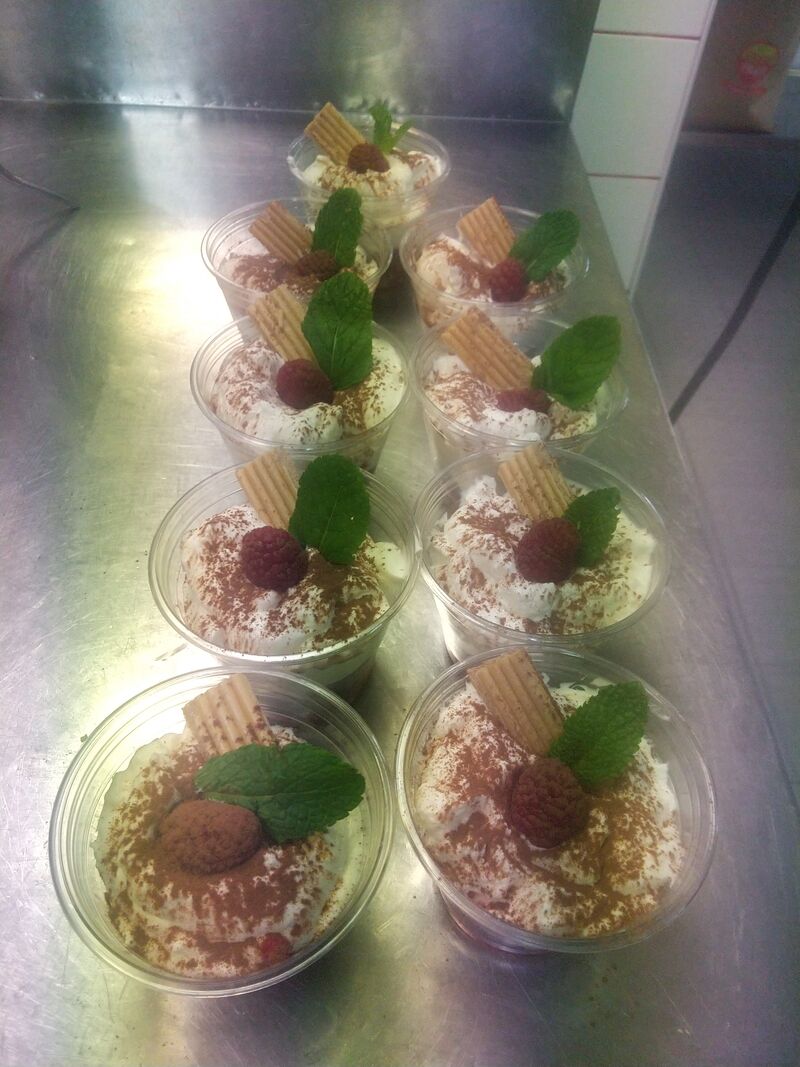 TIRAMISU GAUFRETTE FRAMBOISE