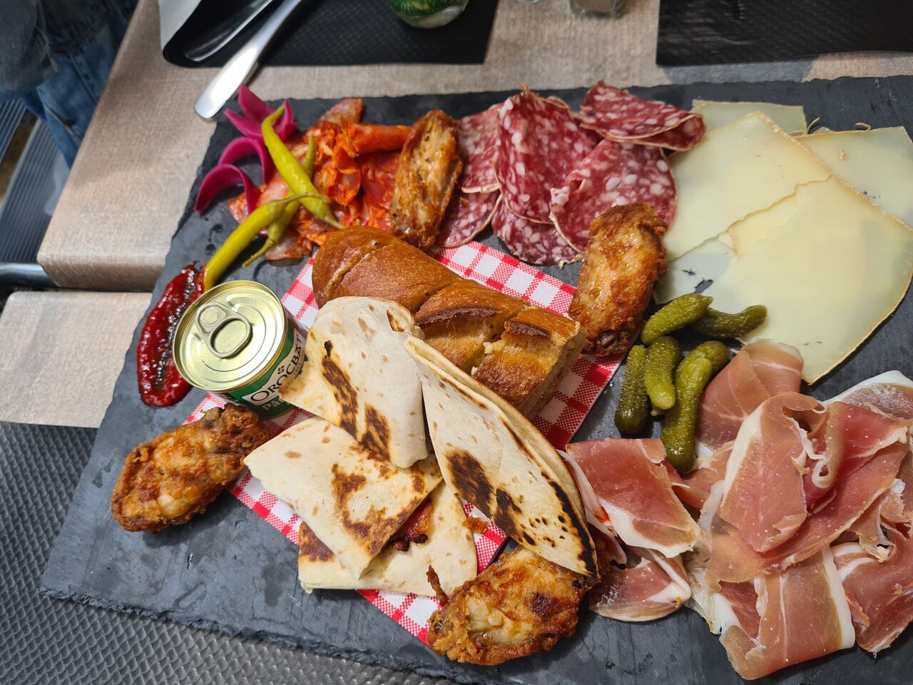 La planche bistro du monde 