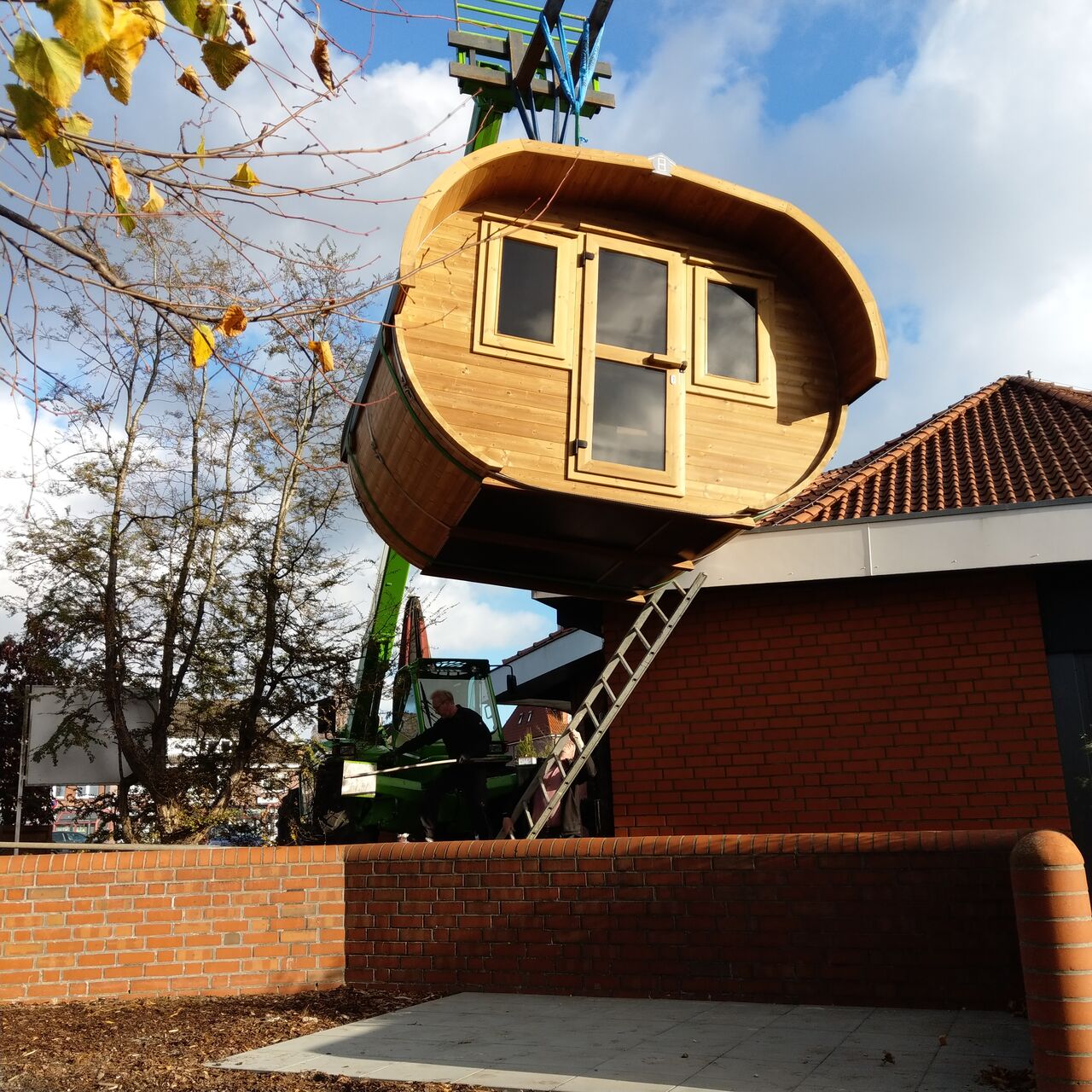 Unser erstes Gastro Fass wird geliefert