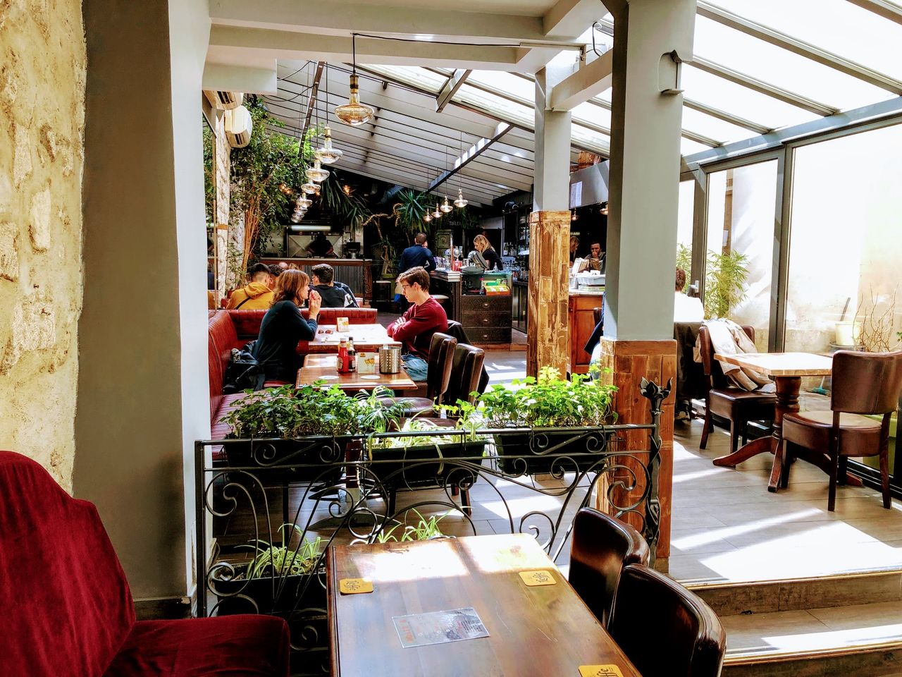 Repas au soleil pour profiter des beaux jours