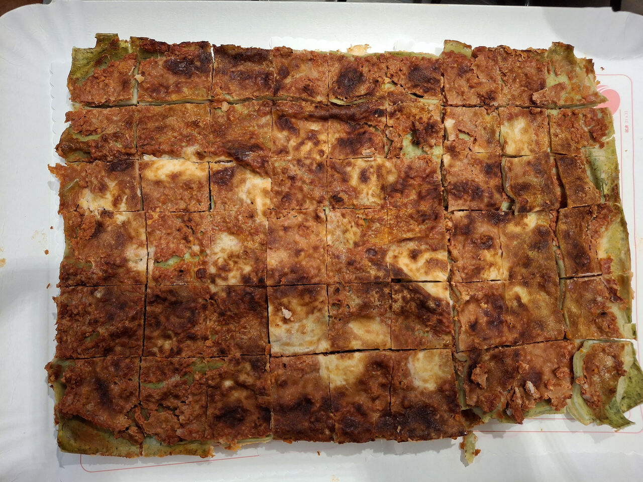 LASAGNA A CUBOTTI(RAGU',RADICCHIO NOCI O SPECK ZOLA) A SCELTA