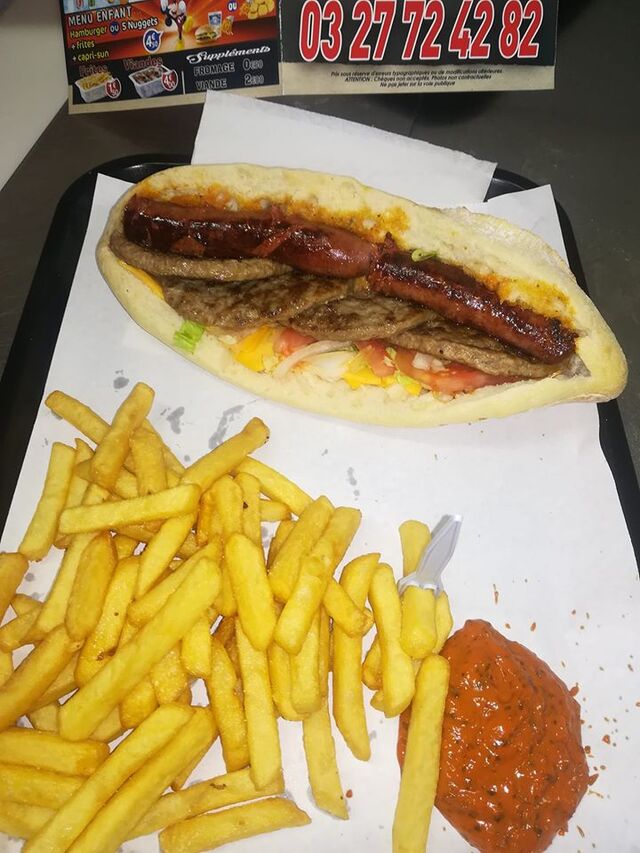 American double merguez steaks