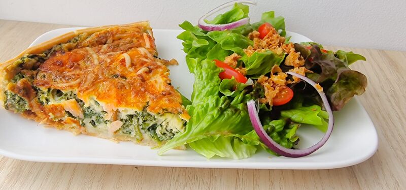quiche / salade 