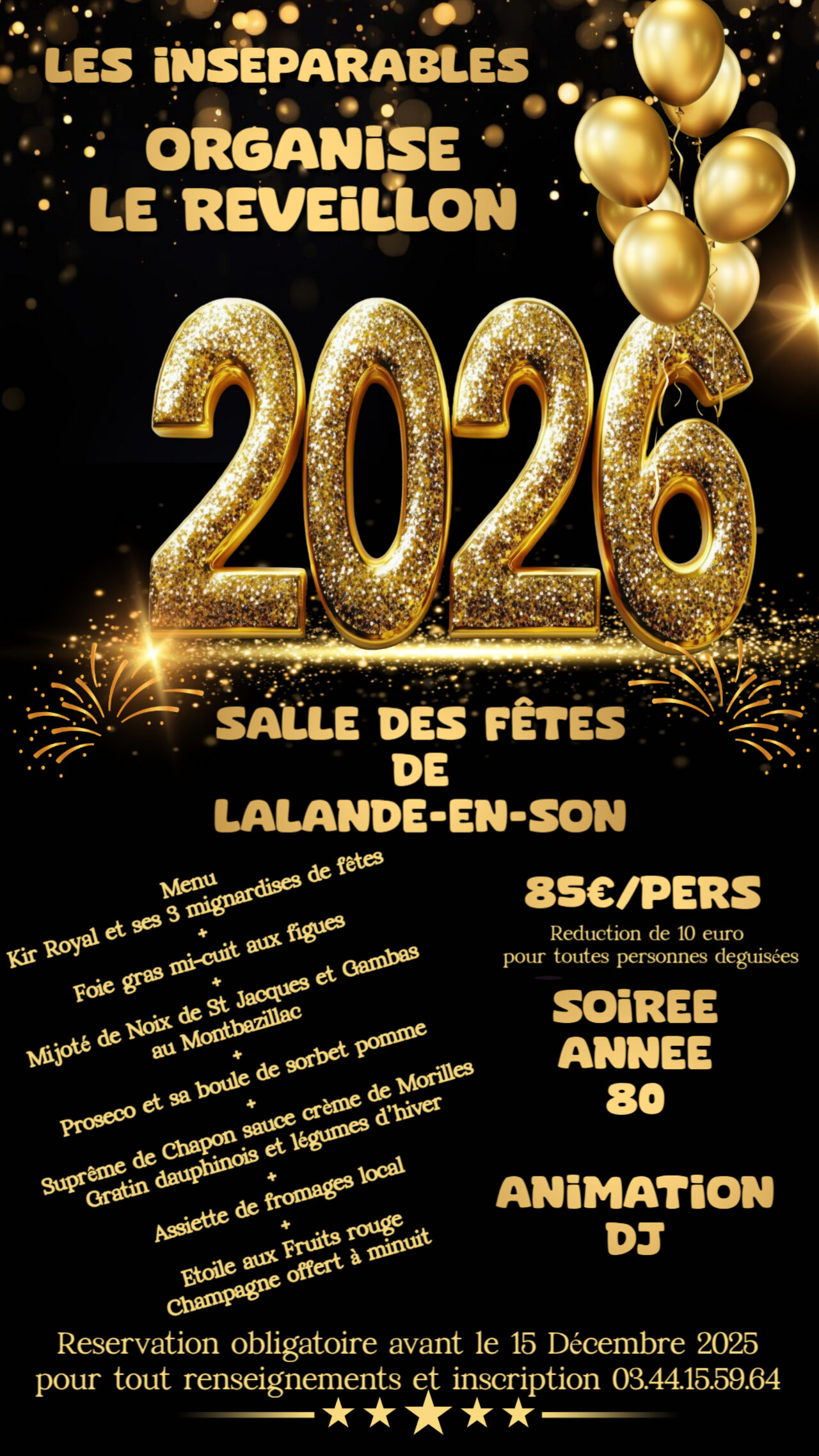 Soirée St Sylvestre