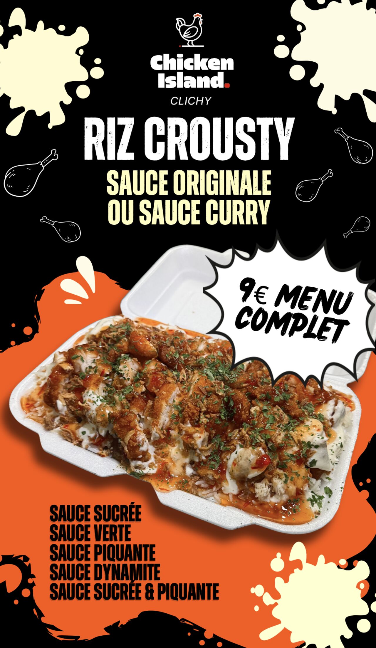 🔥 NOUVEAUTÉ CHEZ CHICKEN ISLAND – CLICHY 🔥
