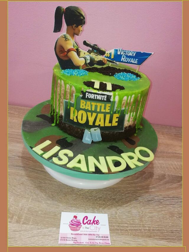 Gâteau Fornite