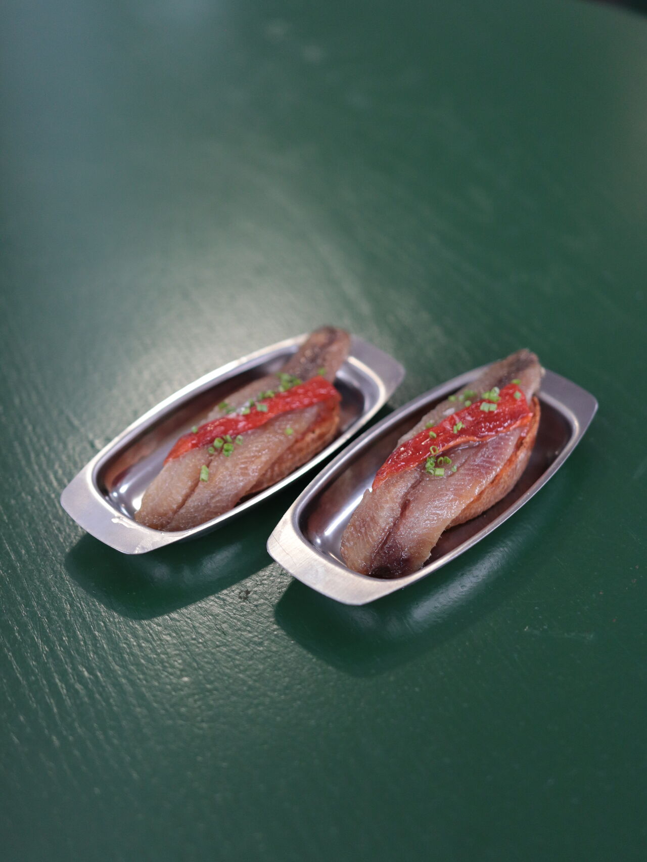 Tosta de sardina ahumada
