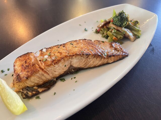 Salmón a la plancha 