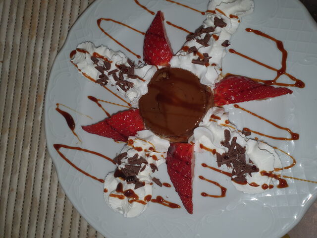 Flan de huevo 