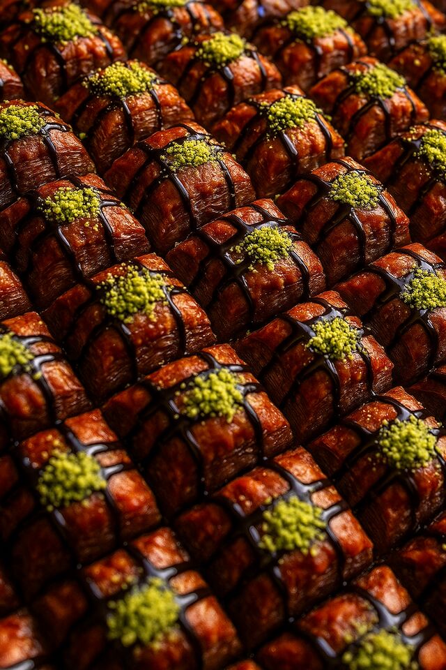 Baklava chocolat pistache 