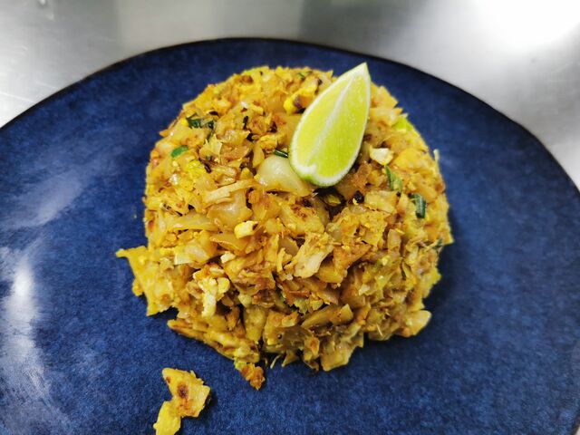 kottu roti au poulet