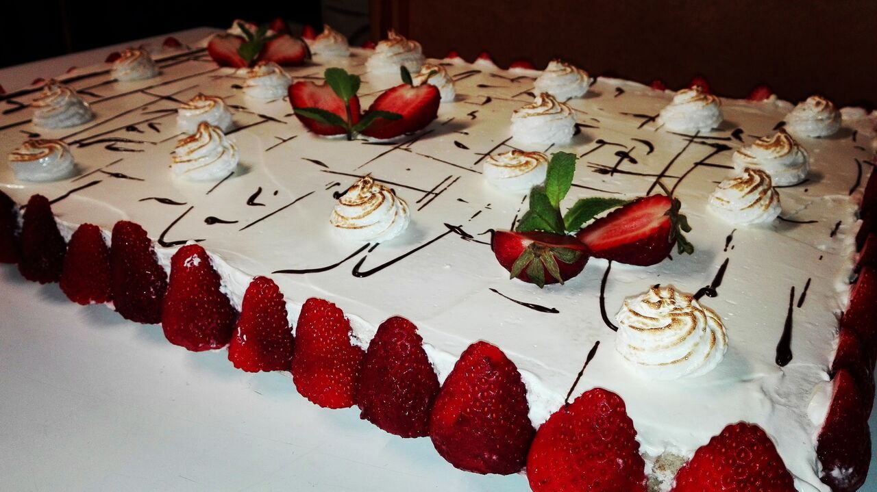 Dessert groupe anniversaire