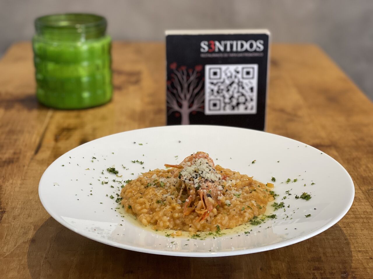 Arròs melós de gambes 