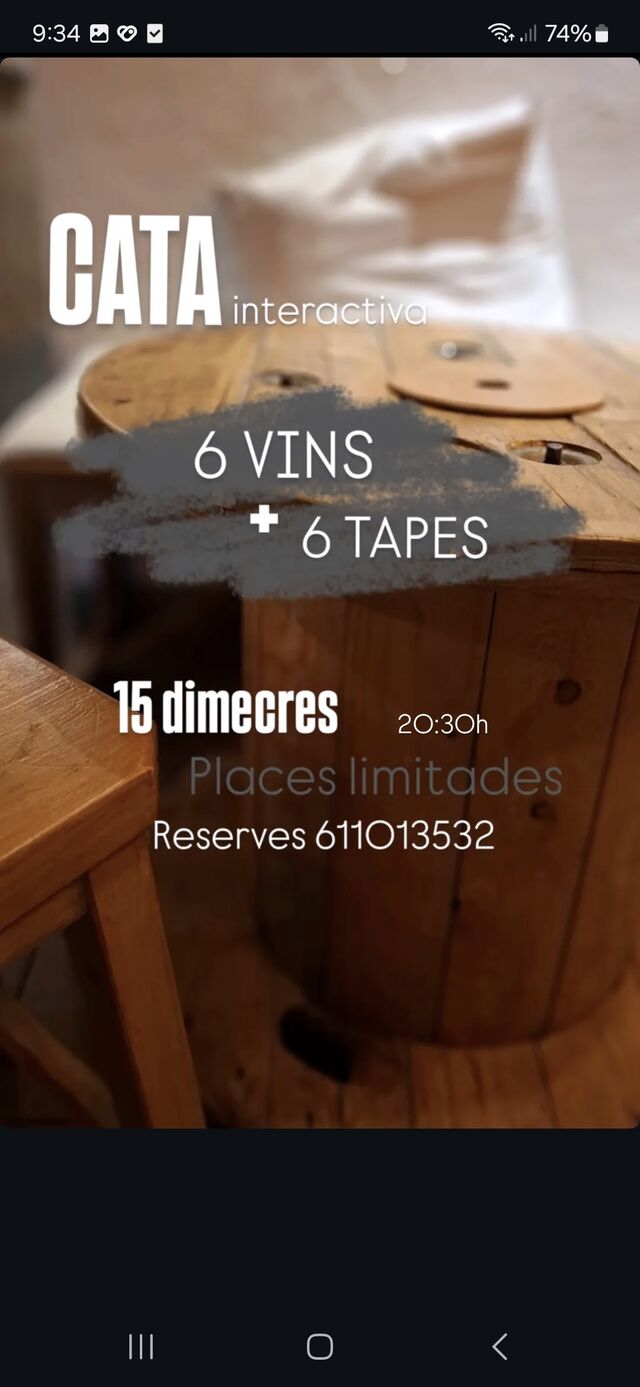 Cata 15 octubre