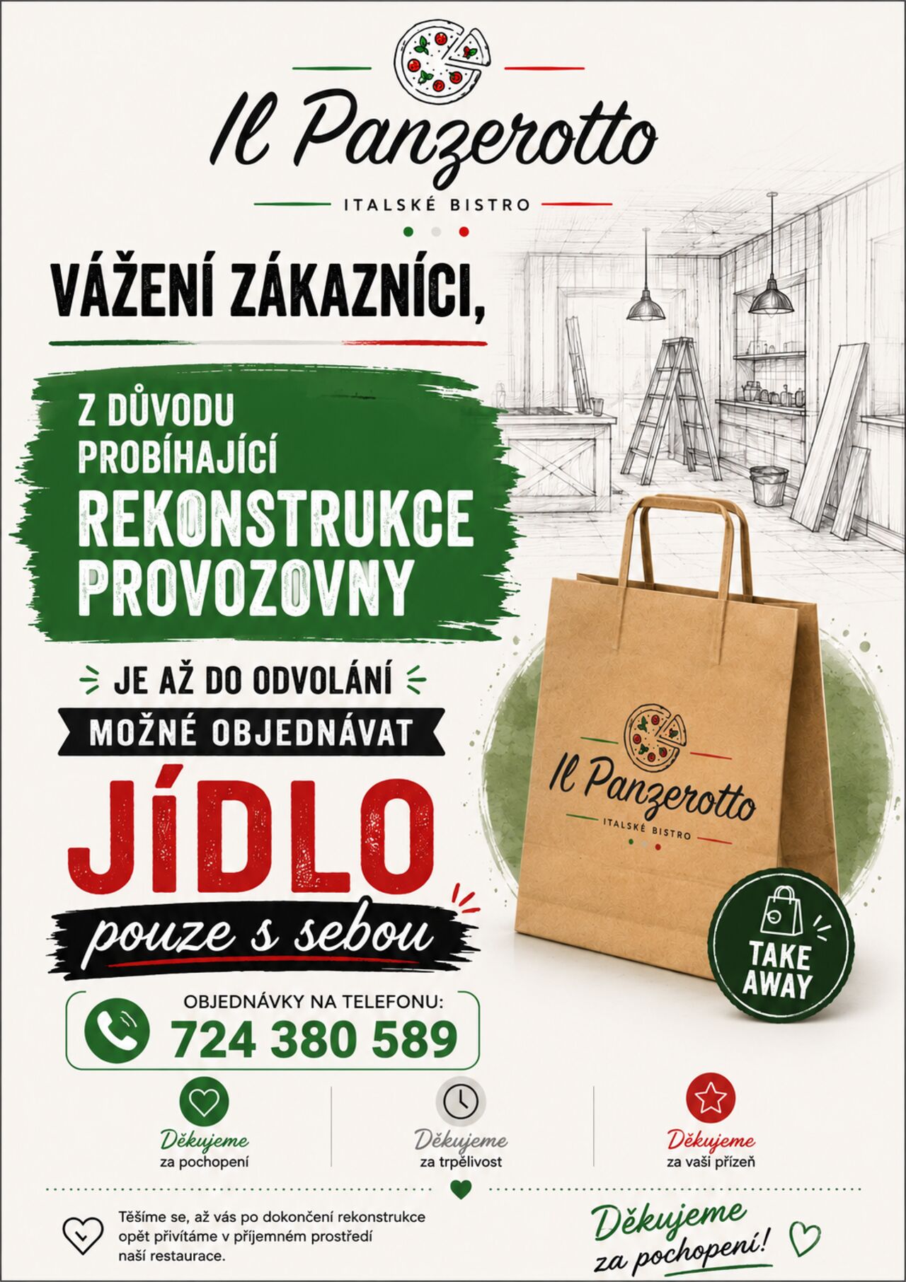 Rekonstrukce provozovny