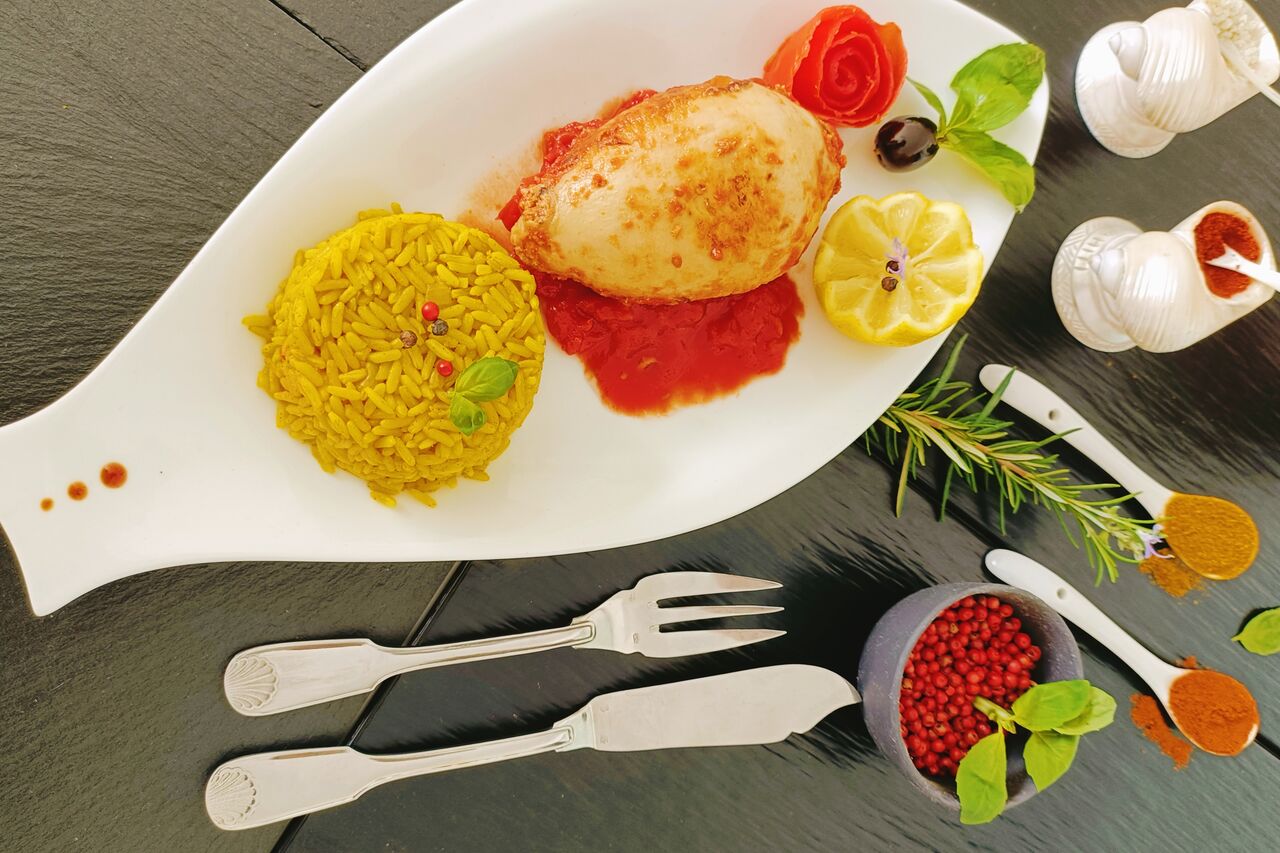 Calamar farci à la provençale 11€ à emporter