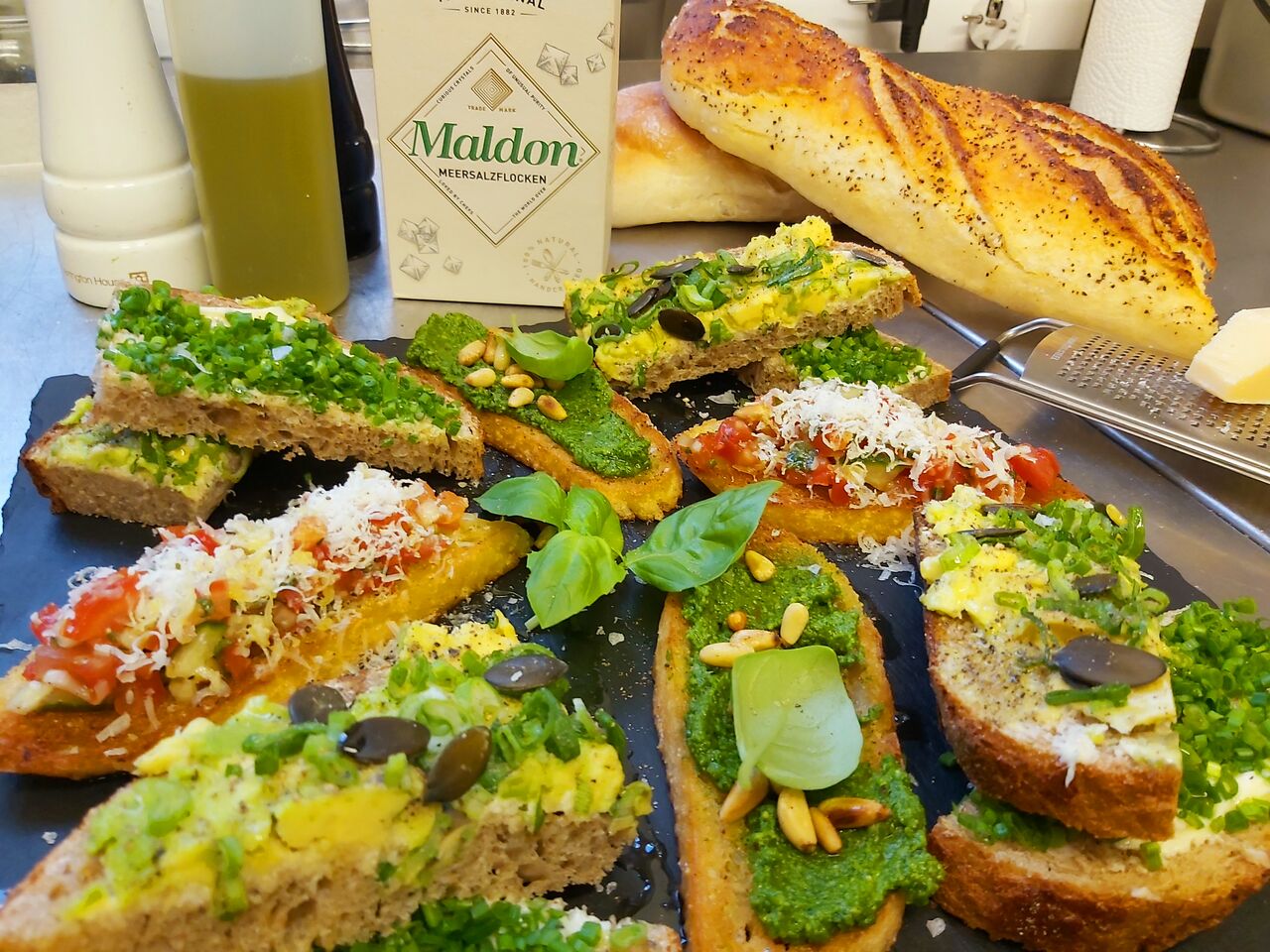 Unsere beliebte Brotplatte <3