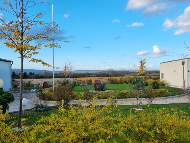 Die Aussicht unserer Terrasse