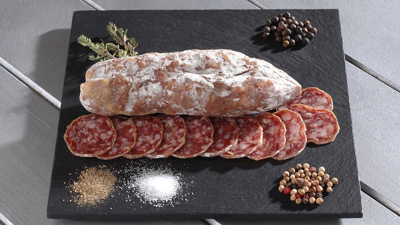 Saucisson pur porc - 27,13€/kg
