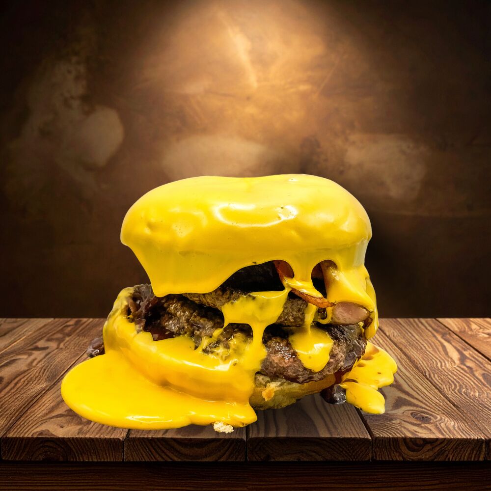 DOUBLE CHEDDAR BURGER